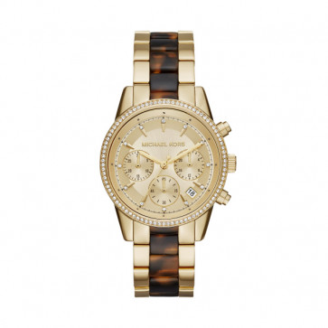 Watch strap Michael Kors MK6322 Steel Bi-color 18mm