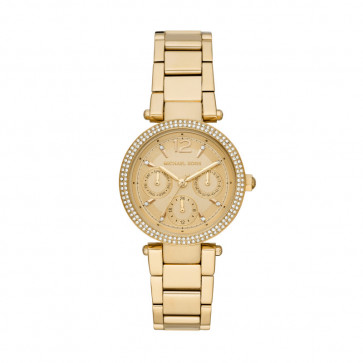 Watch strap Michael Kors MK6351 Steel Gold Toned