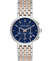 Watch strap Michael Kors MK6384 Steel Bi-color 24mm