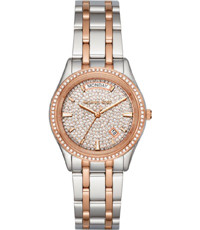 Watch strap Michael Kors MK6482 Steel Bi-color 18mm