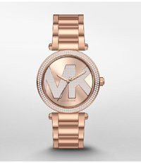 Watch strap Michael Kors MK6660 Steel Rosé 20mm