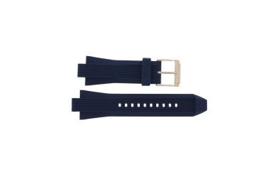 Watch strap Michael Kors MK8295 / Dylan Rubber Blue 13mm