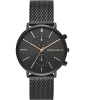 Watch strap Michael Kors MK8504 Steel Black 20mm