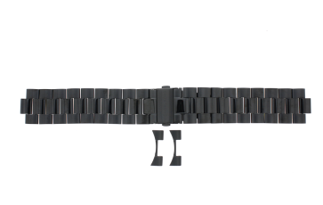 Watch strap Michael Kors MK8507 Steel Black 22mm