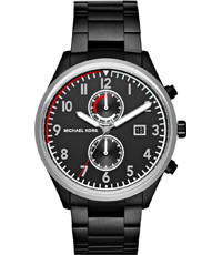 Watch strap Michael Kors MK8575 Steel Black 22mm