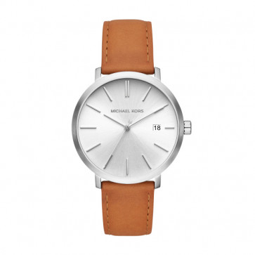 Watch strap Michael Kors MK8673 Leather Brown 20mm