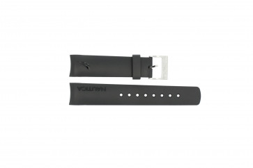Watch strap Nautica A31503G / A31506G / A12626G / A17579G Rubber Black 22mm