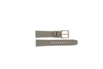 Watch strap DKNY NY2856 Silicone Beige 18mm