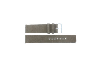 Watch strap Universal 827.17.24 Leather Taupe 24mm
