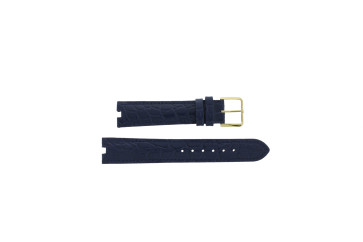 Watch strap Rado 152.3694.2 / R41694205 / 01.129.3761.2.220 Leather Blue 4mm