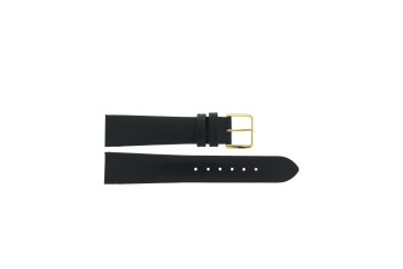 Watch strap Rado R070874810 / R20282152.160.3670 Leather Black 19mm
