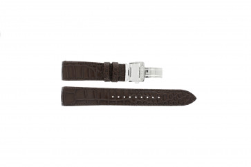 Watch strap Seiko 7T04-0AA0 XL Leather Brown 21mm