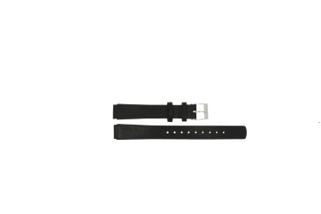 Watch strap Skagen SKW26668 Leather Black 12mm