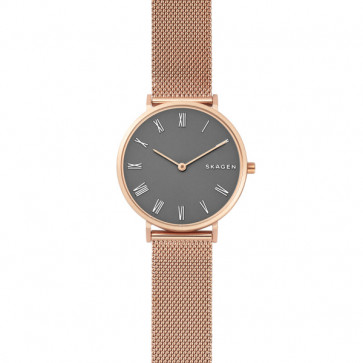 Watch strap Skagen SKW2675 Steel Rosé 16mm