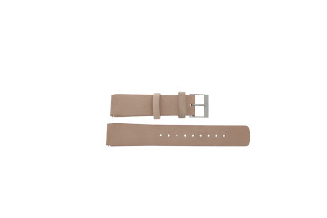 Watch strap Skagen SKW2753 Leather Pink 12mm