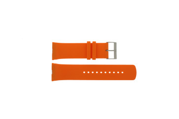 Watch strap Skagen SKW6074 Silicone Orange 26mm