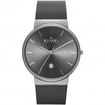 Watch strap Skagen SKW6108 (247XXX) Steel Black