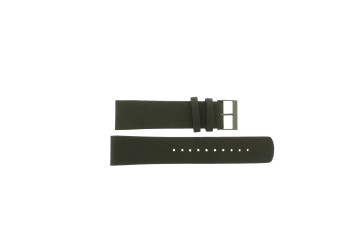 Skagen watch strap SKW6424 Leather Green 22mm + default stitching