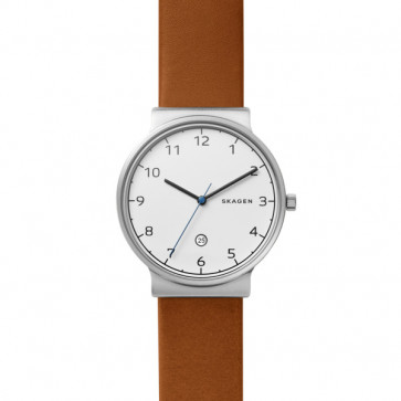 Watch strap Skagen SKW6433 Leather 20mm