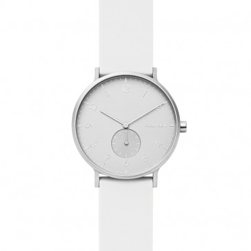 Watch strap Skagen SKW6520	 Silicone White 20mm