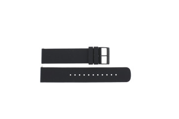 Watch strap Skagen SKW6544	 Silicone Black 20mm