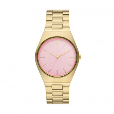 Watch strap Skagen SKW6869 Steel Gold Toned 22mm