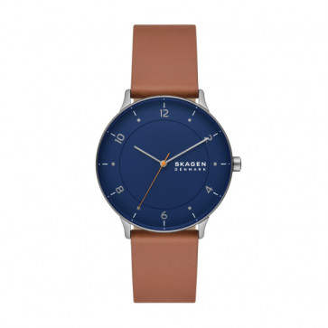 Watch strap Skagen skw6885 Leather Brown 20mm