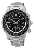Watch strap Seiko SUN069P1 / 5M85-0AF0 / M0K5521J0 Steel 20mm