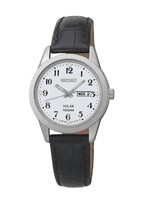Seiko V138 0AB0 SUT195P1 watch strap Leather 14mm