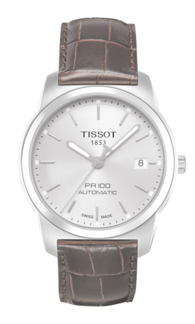 Watch strap Tissot T0494071603100 Leather Brown 19mm