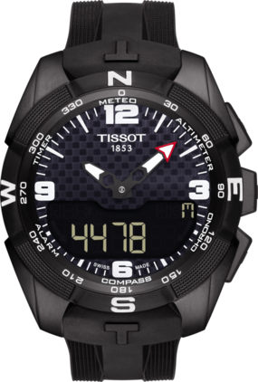 Tissot T0914204705704 T610034733 watch strap Rubber 22mm