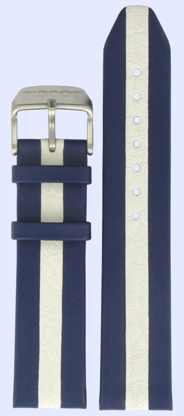Watch strap Tissot T600013451 Leather Bi-color 21mm
