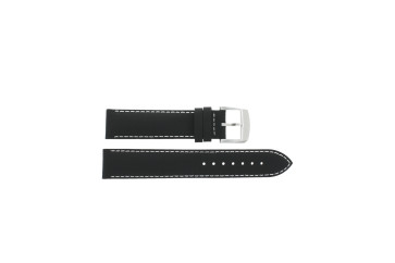 Watch strap Tissot T095.417.16.037.00 / T600035370 Leather Black 19mm