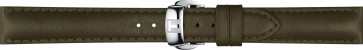 Watch strap Tissot T600046066 Leather Green 15mm