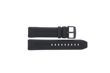 Watch strap Tissot T121.420.47.051.03 / T1214204705103A / T603044328 Silicone Black 22mm