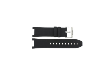 Watch strap Tissot T1414171701100B / T603048650 Silicone Black 24mm
