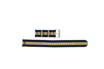 Watch strap Tissot T604039511 Nylon/perlon Bi-color 19mm