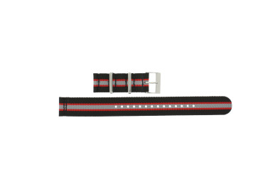 Watch strap Tissot T0954171703727A / T604039515 Nylon/perlon Bi-color 19mm