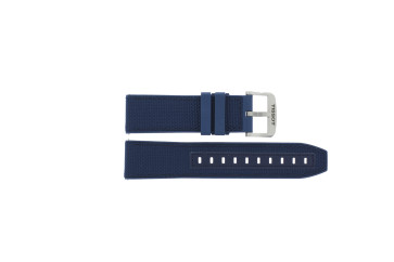Watch strap Tissot T1214204705106C / T604047744 Leather/Textiles Blue 23mm