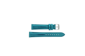 Watch strap Tissot T604048131 Rubber Turquoise 16mm
