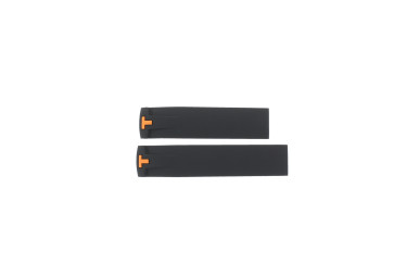 Watch strap Tissot T0364171705701A / T610028500 Rubber Black 20mm