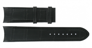 Watch strap Tissot T035.407.36.051.01.T610028591.XS Leather Black 22mm