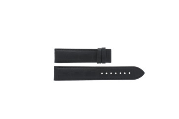 Tissot watch strap T055.417.A PRC 200 - T610032709  Croco leather Black 19mm