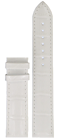 Watch strap Tissot T610032784.XL Leather White 19mm
