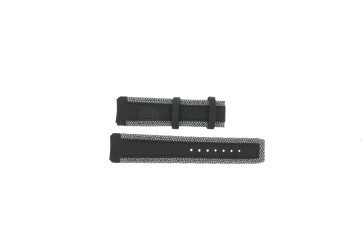 Tissot watch strap T091.420.A - T610035309 Leather Black 22mm