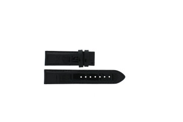 Watch strap Tissot T0064073612600 / T610037745 / XS Leather Black 19mm