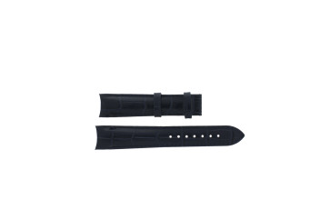 Watch strap Tissot T0352101604100A / T610042654 Leather Blue 18mm