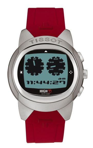 Watch strap Tissot T603013659.T94146950A Rubber Red