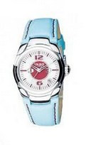 Watch strap Breil TW0153 Leather Light blue