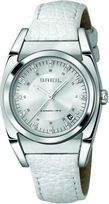 Watch strap Breil TW0922 Leather White